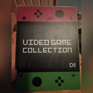 Video Game Collection Console - Red and Green